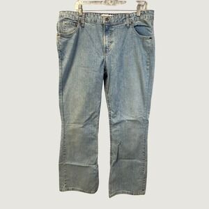 Signature by Levi Strauss Women Light Wash Low Rise Bootcut Stretch Jeans Sz 14